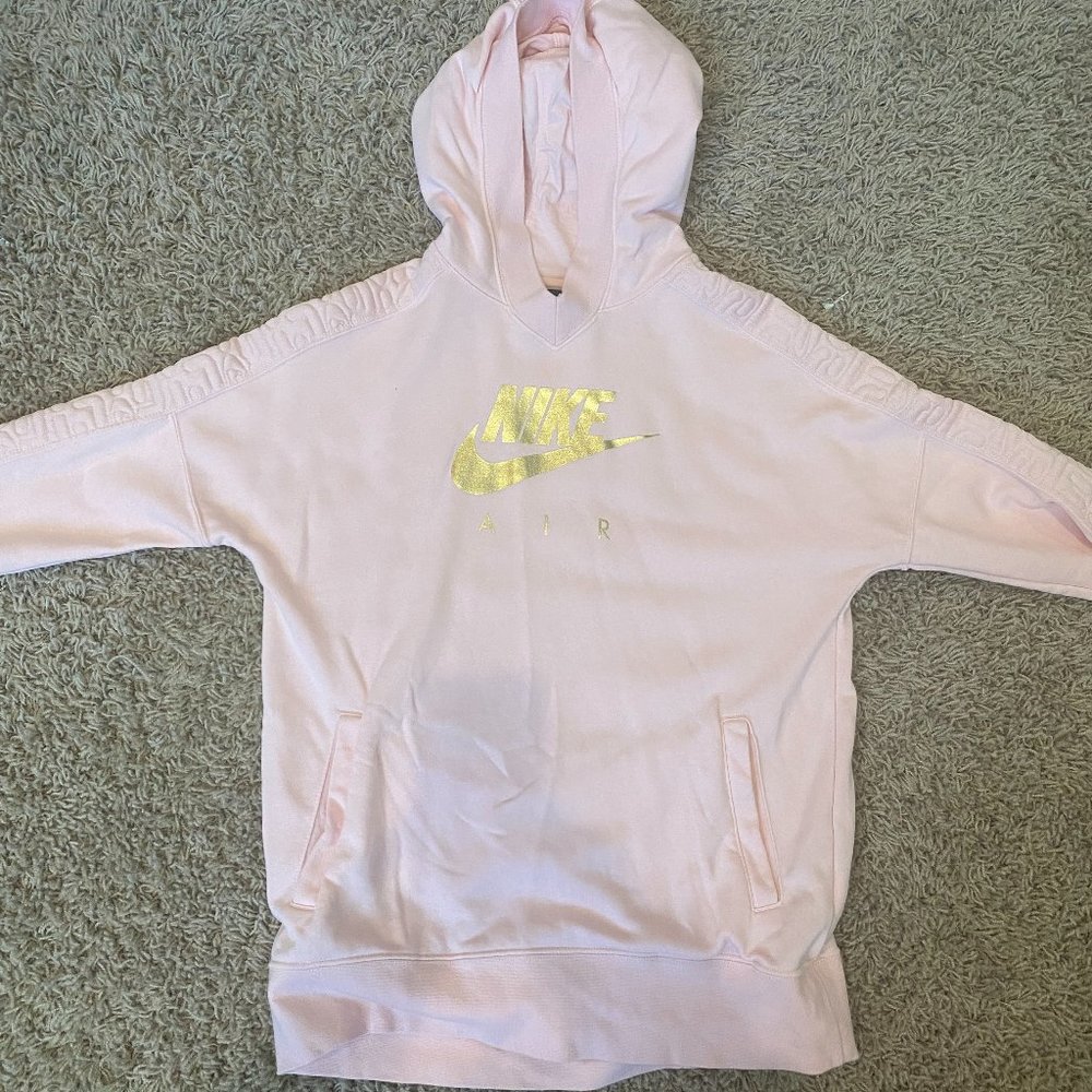 Light Pink Youth Extra Large Nike Hoodie